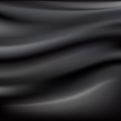 Black Abstract Cloth