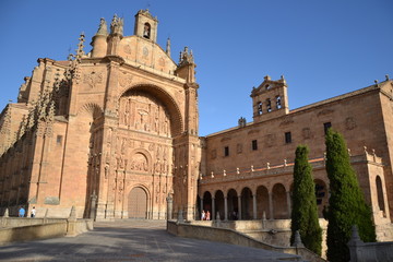 Fototapeta na wymiar Klasztor San Esteban w Salamance
