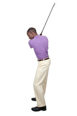 Man Golfer