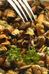 Moules à la provençale Mejillones a la provenzal