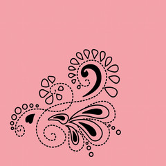 Decor Line Art 4