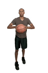 Black Man Basketball Player