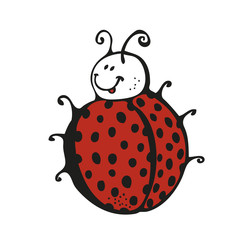 Ladybug cartoon