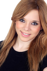 Naklejka premium Teen rebellious girl