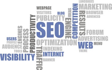 Obraz premium fond seo