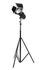 Studio lighting isolated on white