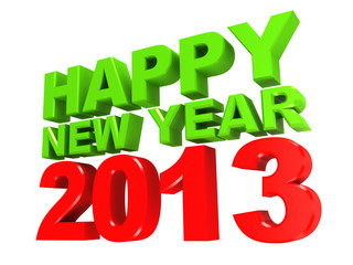 3d shiny text and data 2013