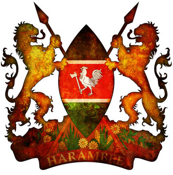 kenya coat of arms