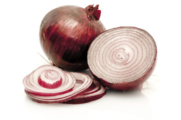 red sliced onoin
