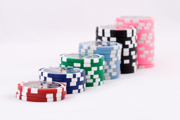 Fototapeta premium Casino chips