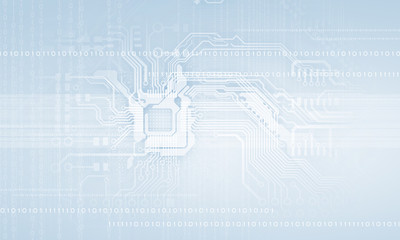 Fototapeta premium Electric scheme for design use.