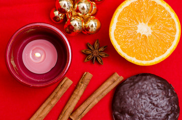 Lebkuchen und weihnachtliche Gewürze