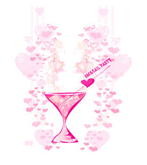 Invitation To Birthday Cocktail Party