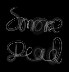 Vector signs of smoke