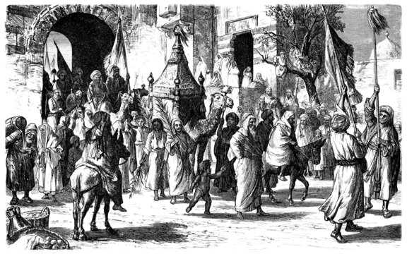 Arabia - 1001 Nights - Caravan's Arrival