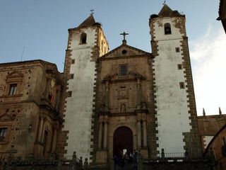 Fototapeta premium IGLESIA SAN FRANCISCO JAVIER DE CACERES