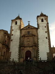 Fototapeta premium IGLESIA SAN FRANCISCO JAVIER DE CACERES