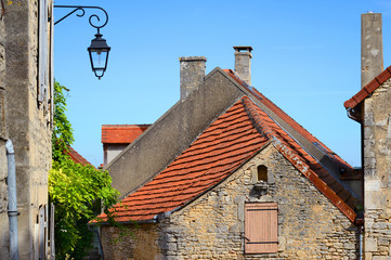 Historische Bauten, Flavigny-sur-Ozerain, Bourgogne