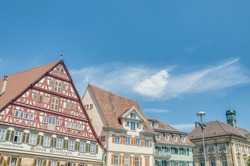 Fototapeta premium Market Square in Esslingen am Neckar, Germany