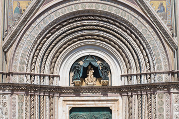 Cathedral of Orvieto. Umbria. Italy.