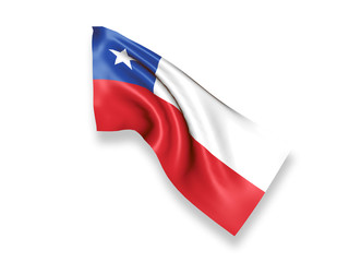 Chile Waving Flag