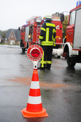 Halt Feuerwehr