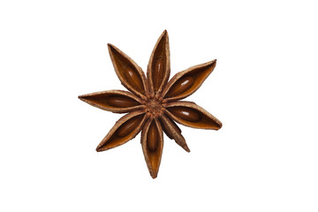 aniseed isolated on white background