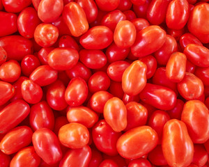 red cherry tomatoes, natural background