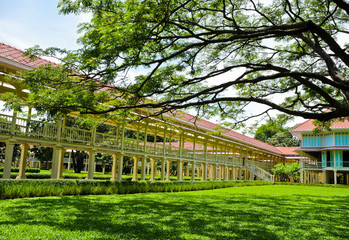 Fototapeta na wymiar Mrigadayavan Palace to dawna rezydencja królewska, Tajlandia.