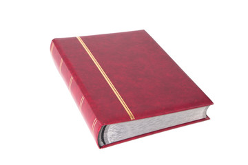 Leather cover book