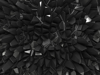 abstract black surface background