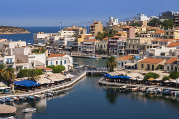 Fototapeta na wymiar Port Agios Nicolaus