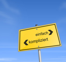 Einfach Kompliziert Einfach Kompliziert