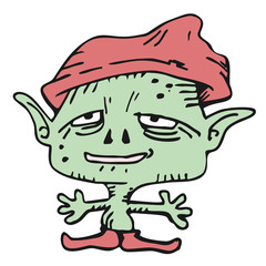 Funny elf