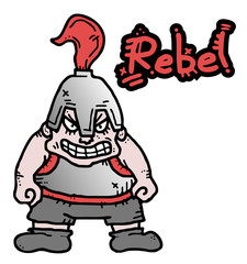Rebel cartoon