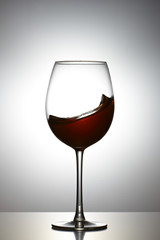 Wave in a wine glass