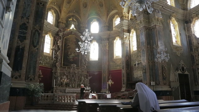 Nun Praying