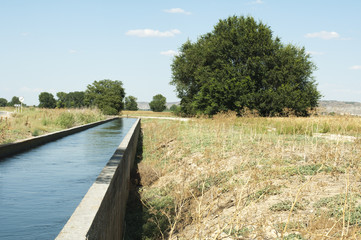 Obraz premium Irrigation canal