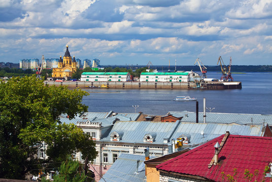 View of Nizhny Novgorod