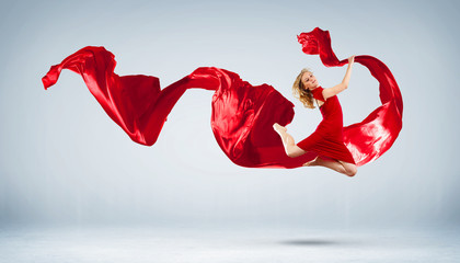 Obraz na płótnie Canvas Tancerz nowoczesnym stylu stwarzających