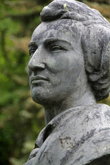 Fototapeta premium Heine-Denkmal in Brandenburg