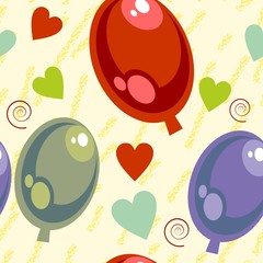 Seamless abstract grunge holiday texture 516