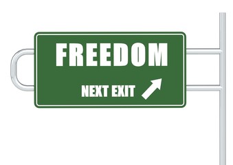 Freedom sign