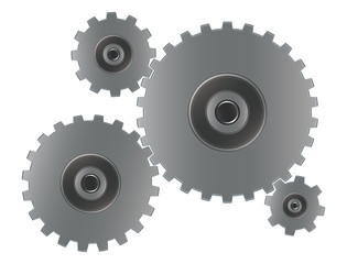 Gears vector illustration