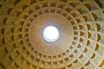 Pantheon ceiling