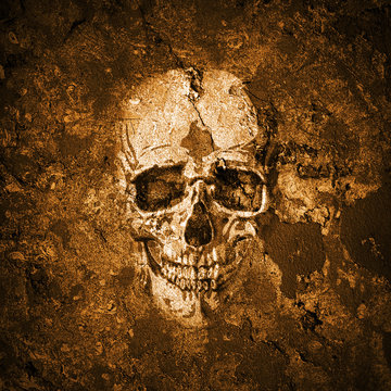 Totenkopf Hintergrund