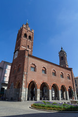 Obraz premium Piazza dell'Arengario di Monza