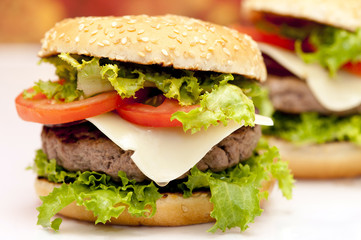 big hamburger