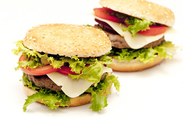 big hamburger