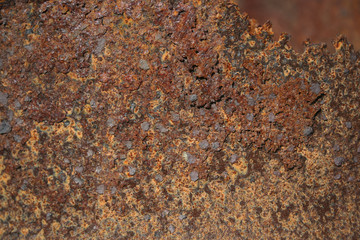 rusty metal oil drum background texture